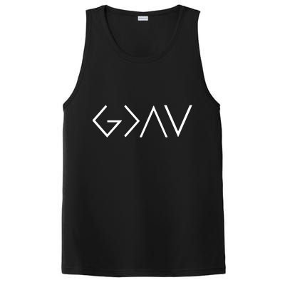 Christian God Is Greater Than The Highs And Lows PosiCharge Competitor Tank