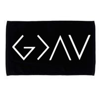 Christian God Is Greater Than The Highs And Lows Microfiber Hand Towel