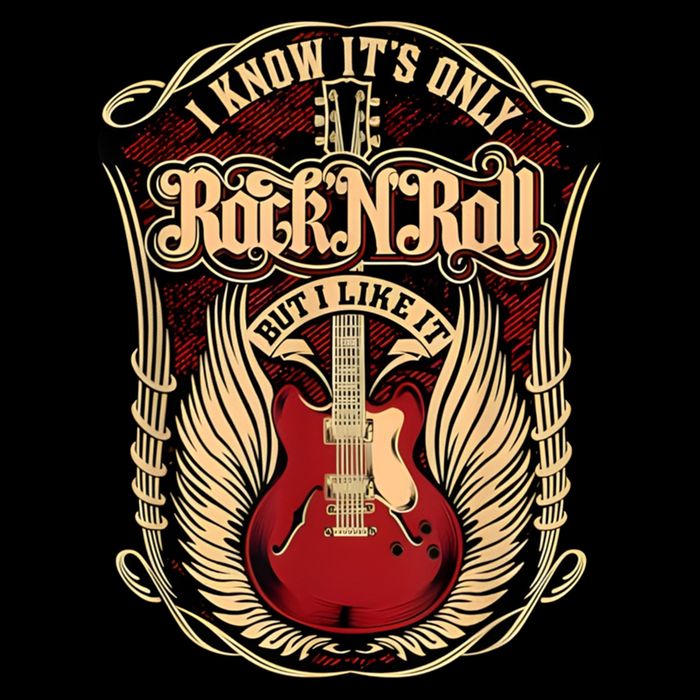 Classic Guitar I Know ItS Only Rock And Roll Crest Cute Gift Cooling Performance Long Sleeve Crew