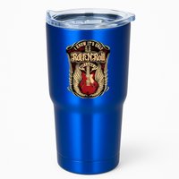 Classic Guitar I Know ItS Only Rock And Roll Crest Cute Gift Tumbler