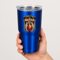 Classic Guitar I Know ItS Only Rock And Roll Crest Cute Gift Tumbler