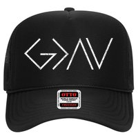 Christian God Is Greater Than The Highs And Lows Gift Hat