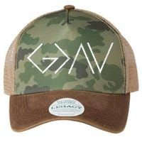 Christian God Is Greater Than The Highs And Lows Gift Legacy Tie Dye Trucker Hat