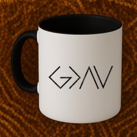 Christian God Is Greater Than The Highs And Lows Gift Mug
