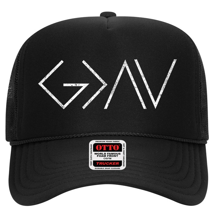 Christian God Is Greater Than The Highs And Lows Gift Hat
