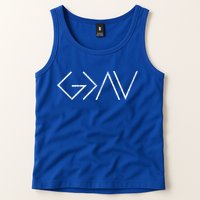 Christian God Is Greater Than The Highs And Lows Gift Tank Top