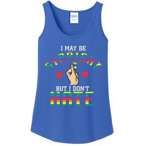 Cute Gay I May Be Straight But I Dont Hate Lgbtq Funny Gift Ladies Essential Tank