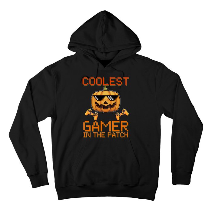 Coolest Gamer In The Patch Pumpkin Halloween Hoodie