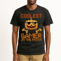 Coolest Gamer In The Patch Pumpkin Halloween Tall T-Shirt