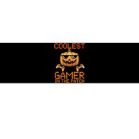 Coolest Gamer In The Patch Pumpkin Halloween Bumper Sticker