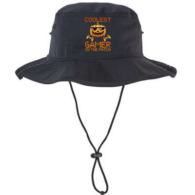 Coolest Gamer In The Patch Pumpkin Halloween Legacy Cool Fit Booney Bucket Hat