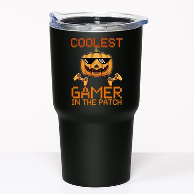Coolest Gamer In The Patch Pumpkin Halloween Tumbler