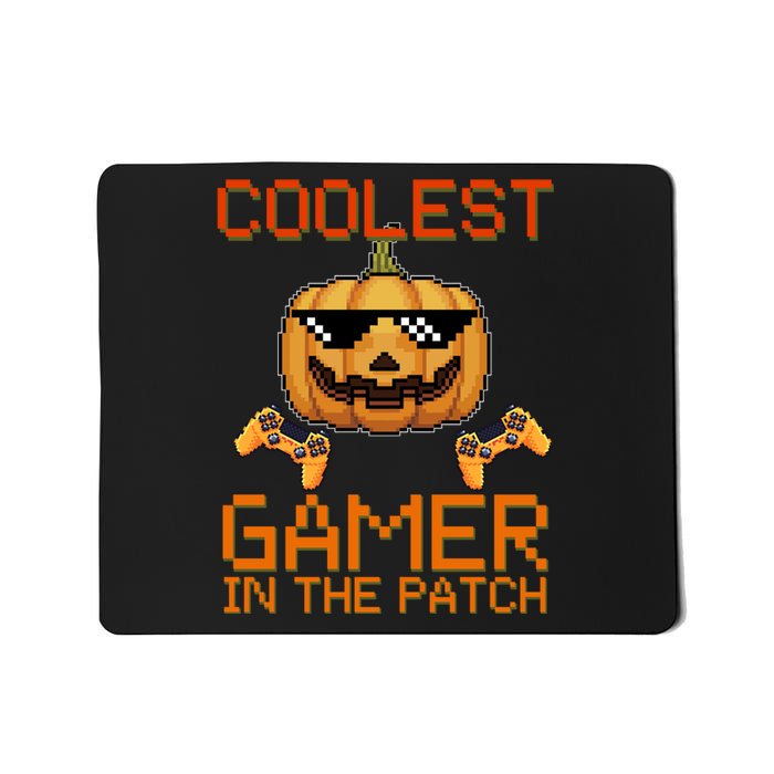 Coolest Gamer In The Patch Pumpkin Halloween Mousepad