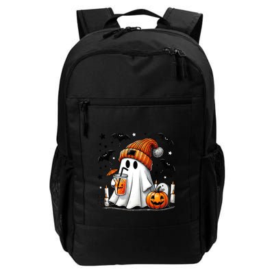 Cute Ghost Ing Coffee Halloween Ghost Coffee Cool Gift Backpack