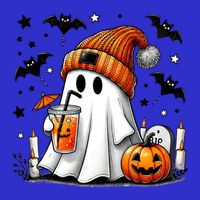 Cute Ghost Ing Coffee Halloween Ghost Coffee Cool Gift 16 in Basic Backpack