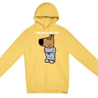 Chill Guy Premium Pullover Hoodie