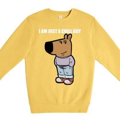 Chill Guy Premium Crewneck Sweatshirt