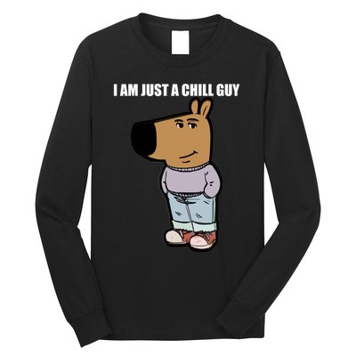 Chill Guy Long Sleeve Shirt