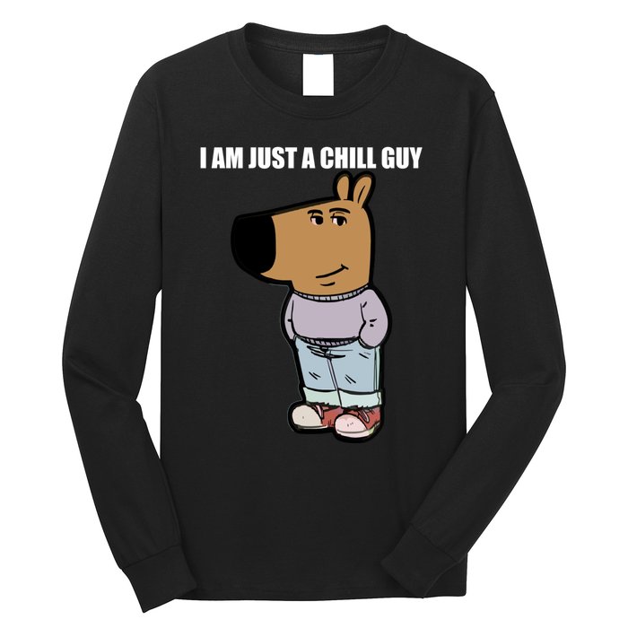 Chill Guy Long Sleeve Shirt