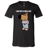 Chill Guy V-Neck T-Shirt