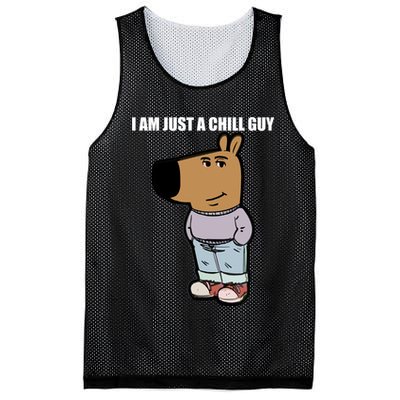 Chill Guy Mesh Reversible Basketball Jersey Tank
