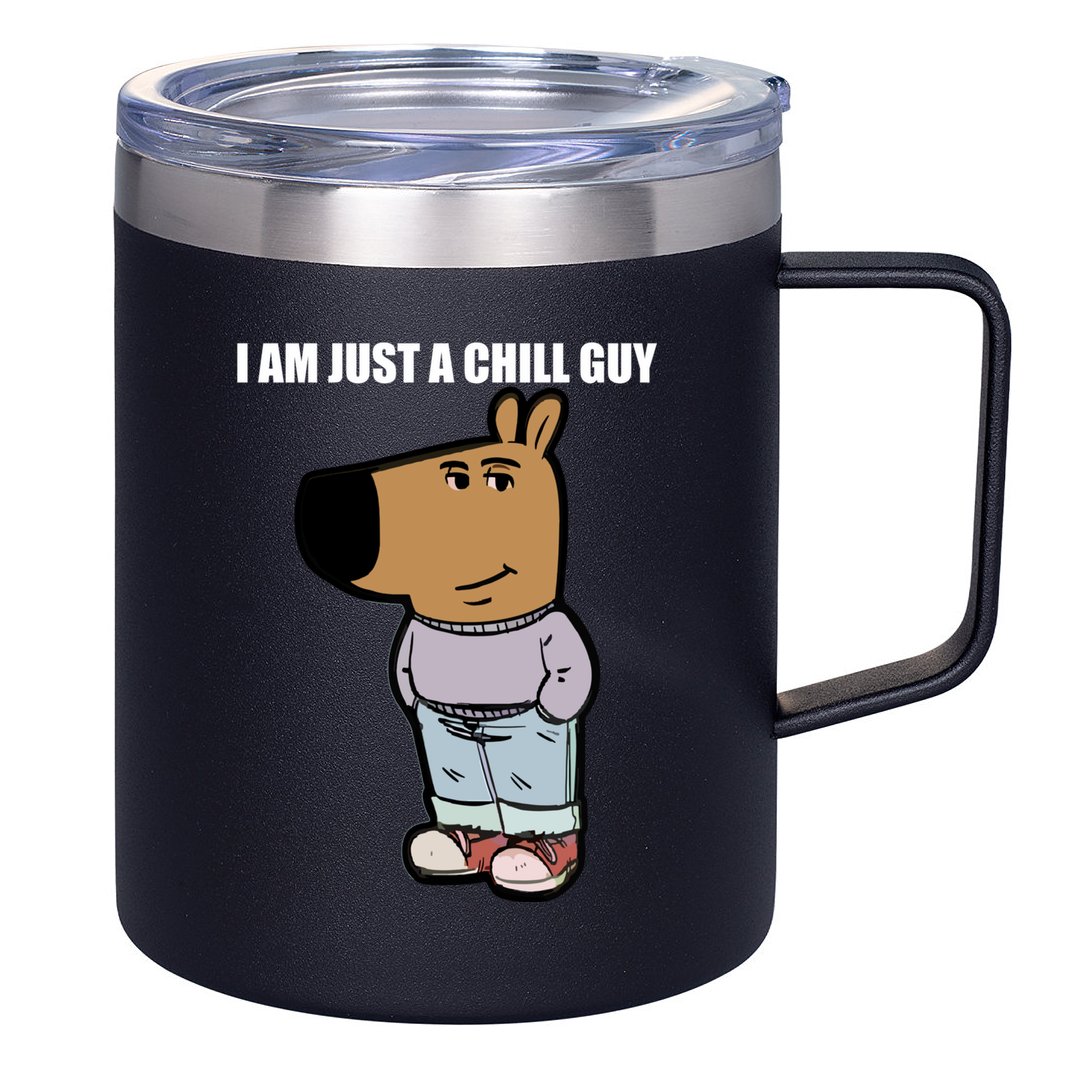 Chill Guy 12oz Stainless Steel Coffee Mug