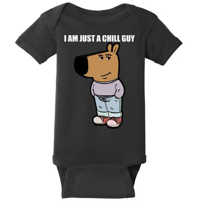 Chill Guy Baby Bodysuit