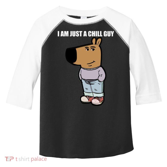 Chill Guy Toddler Fine Jersey T-Shirt