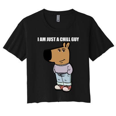 Chill Guy Crop Top