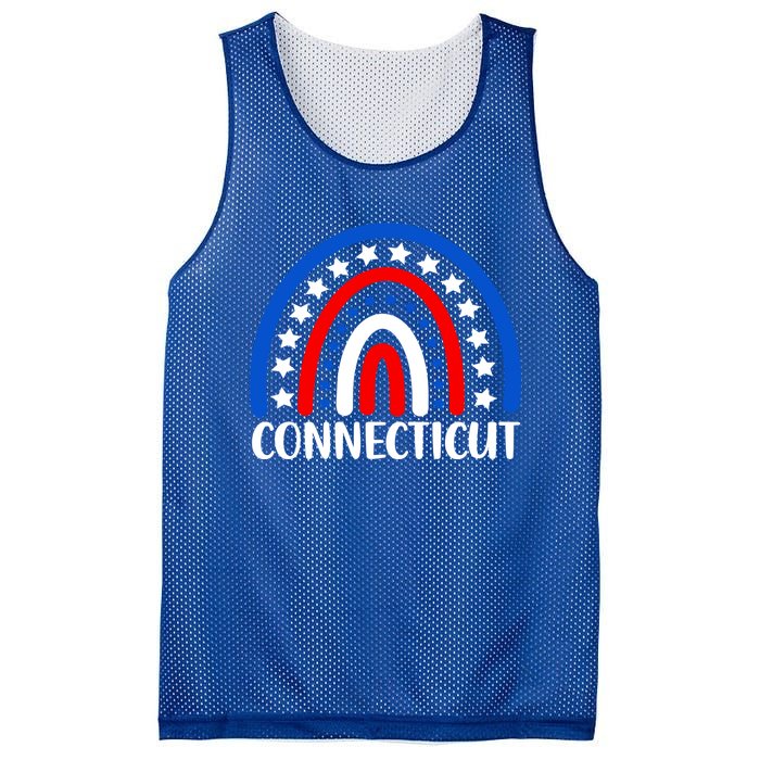 Connecticut Gift I Love Connecticut Usa Funny Gift Mesh Reversible Basketball Jersey Tank