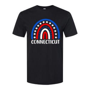 Connecticut Gift I Love Connecticut Usa Funny Gift Softstyle CVC T-Shirt