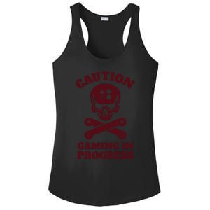 Caution Gaming In Progress Ladies PosiCharge Competitor Racerback Tank