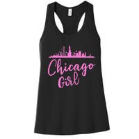 Chicago Girl Illinois State Women's Racerback Tank