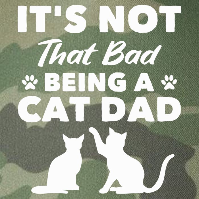 Cat Grandpa Its Not That Bad Being A Cat Dad Cat Daddy Gift Legacy Tie Dye Trucker Hat