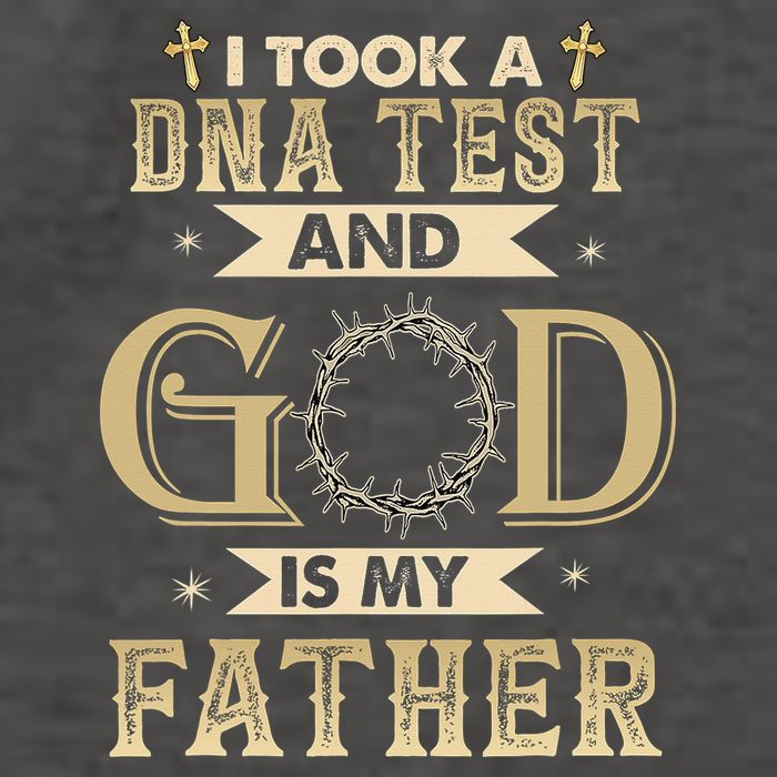 Christian Gift I Took A DNA Test and God Is My Father Vector Backpack