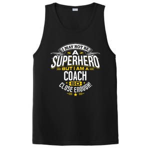 Coach Gift Idea Superhero Coach For Coaches PosiCharge Competitor Tank