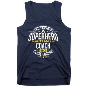 Coach Gift Idea Superhero Coach For Coaches Tank Top