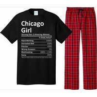 CHICAGO GIRL IL ILLINOIS Funny City Home Roots USA Gift Pajama Set