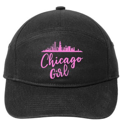 Chicago Girl Illinois State 7-Panel Snapback Hat