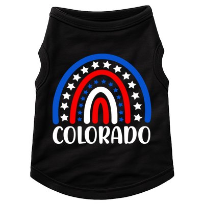 Colorado Gift I Love Colorado Usa Cute Gift Doggie Tank