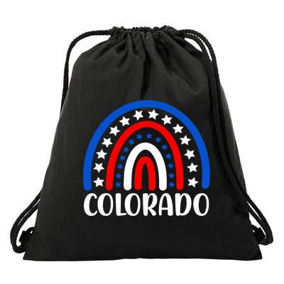 Colorado Gift I Love Colorado Usa Cute Gift Drawstring Bag