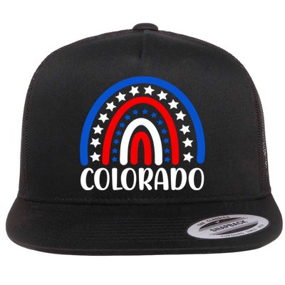 Colorado Gift I Love Colorado Usa Cute Gift Flatbill Hat