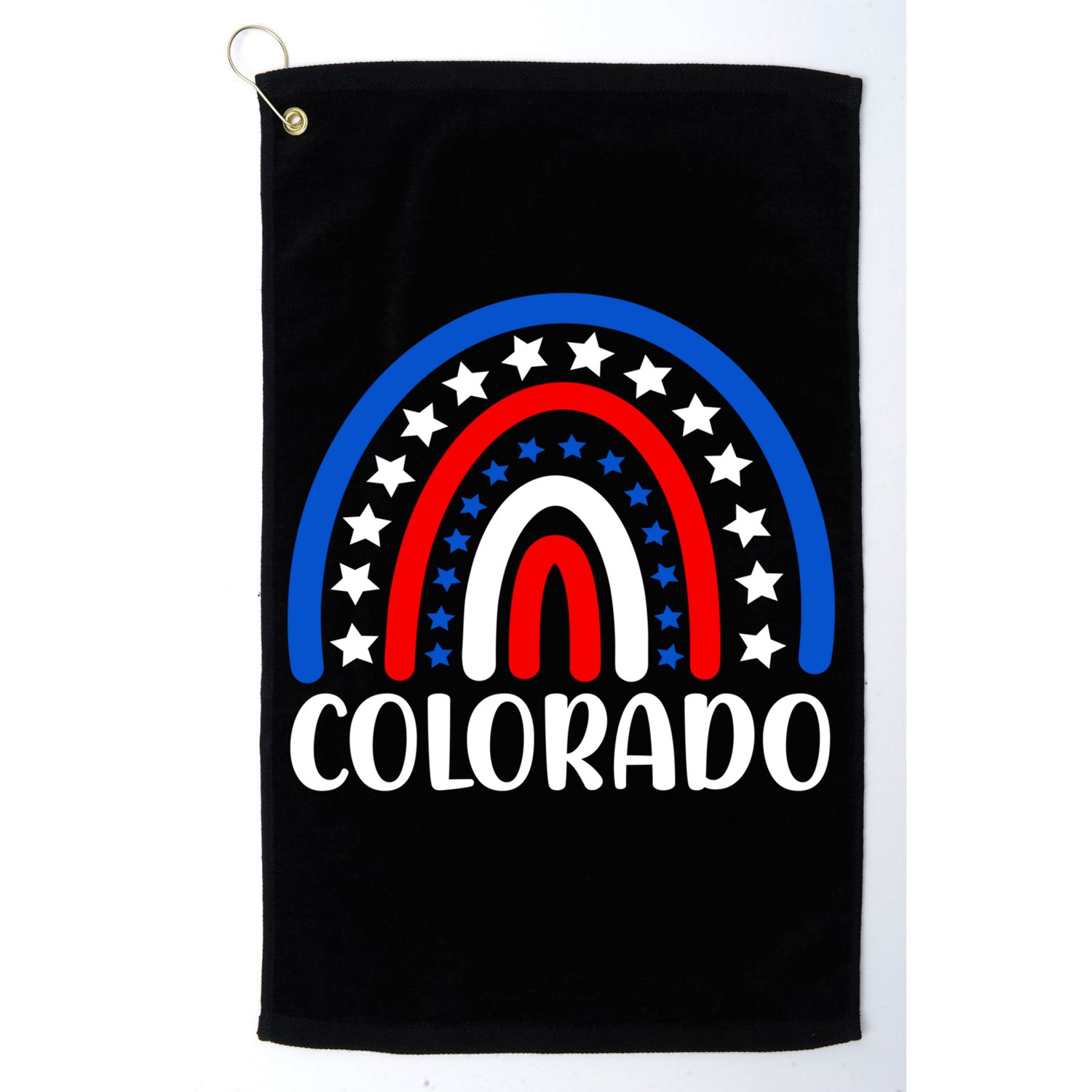 Colorado Gift I Love Colorado Usa Cute Gift Golf Towel