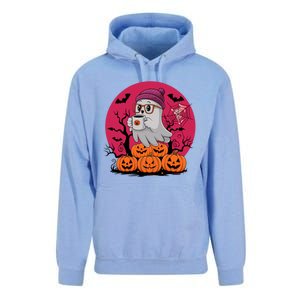 Cute Ghost Ing Coffee Funny Pumpkin Costume Gift Unisex Surf Hoodie