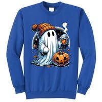 Cute Ghost Ing Coffee Funny Gift Sweatshirt