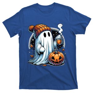 Cute Ghost Ing Coffee Funny Gift T-Shirt