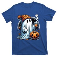 Cute Ghost Ing Coffee Funny Gift T-Shirt