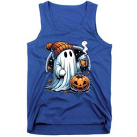 Cute Ghost Ing Coffee Funny Gift Tank Top