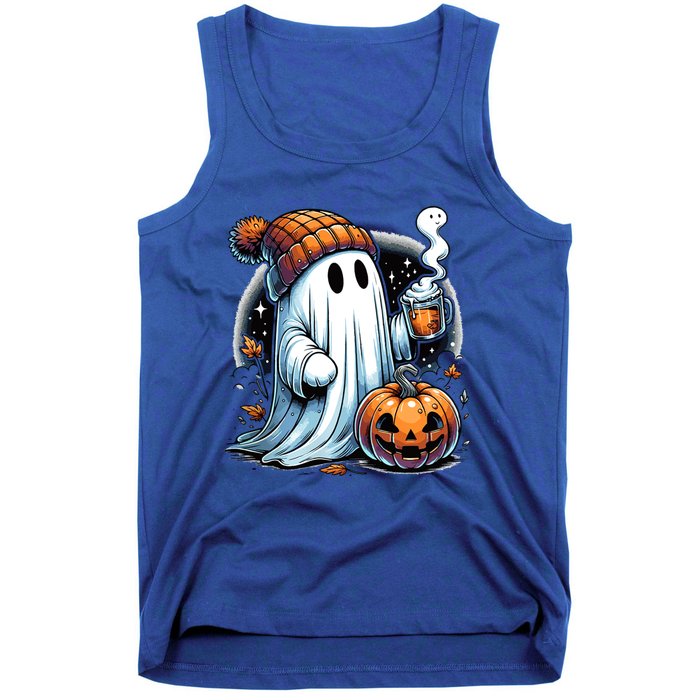 Cute Ghost Ing Coffee Funny Gift Tank Top