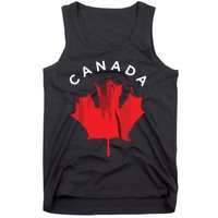 Canadian Gift Idea Maple Leaf Canada Tank Top